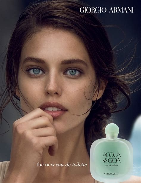 giorgio armani acqua di gioia commercial female model